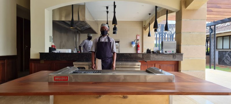 Installation of Combined Cooking Storage, Hot pass and Refrigeration - Horse Shoe Village, Karen